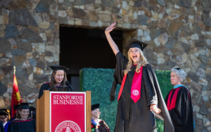 MBA acceptance rates | On average, Stanford Graduate School of Business admits less than 7% of MBA applicants ©Stanford Business School Facebook